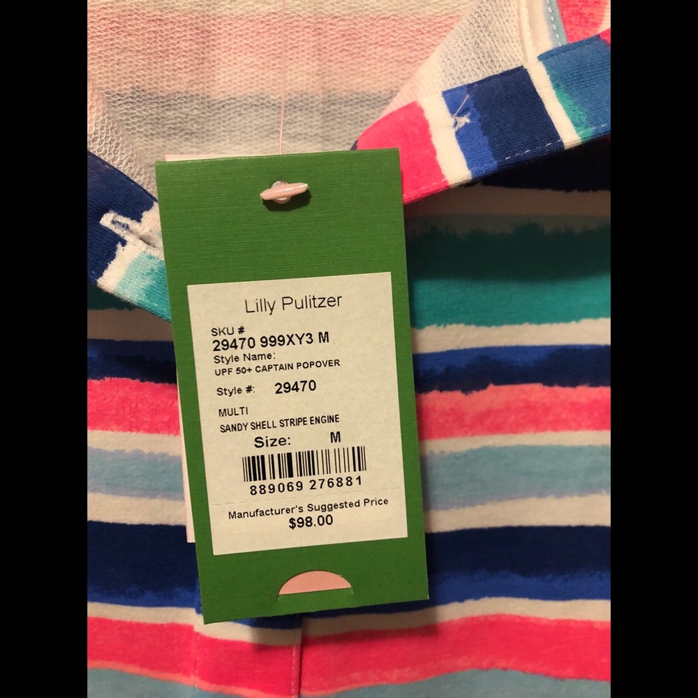 BNWT Captain Popover in Shady Shell Stripe - Picture 3 of 4